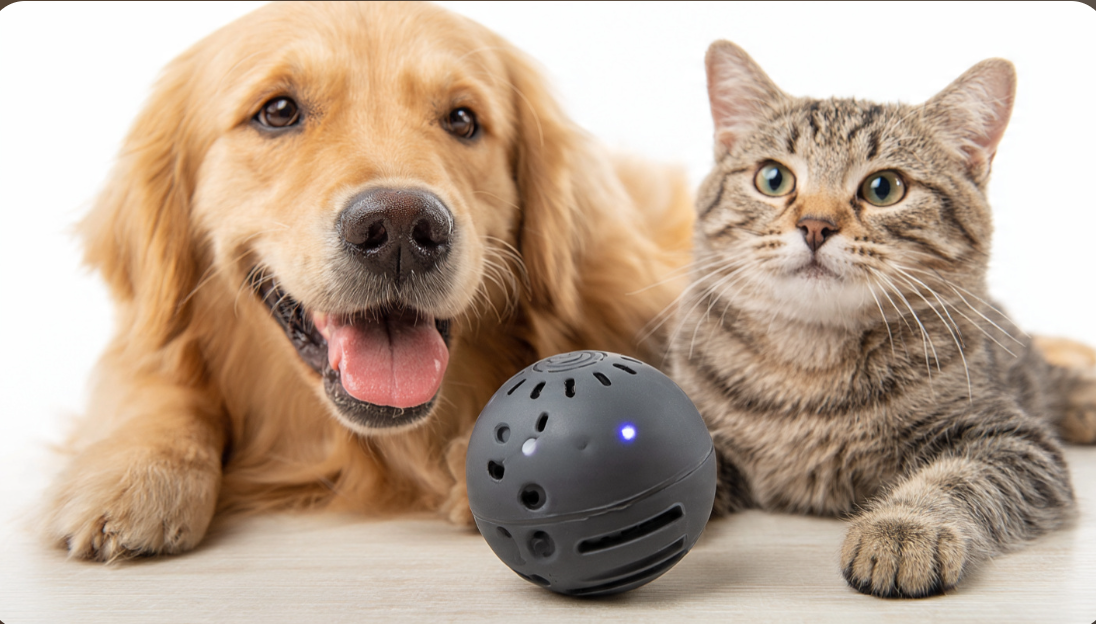 Premium Interactive Pet Toy Ball for Dogs & Cats Durable, Safe & Fun Exercise Toy