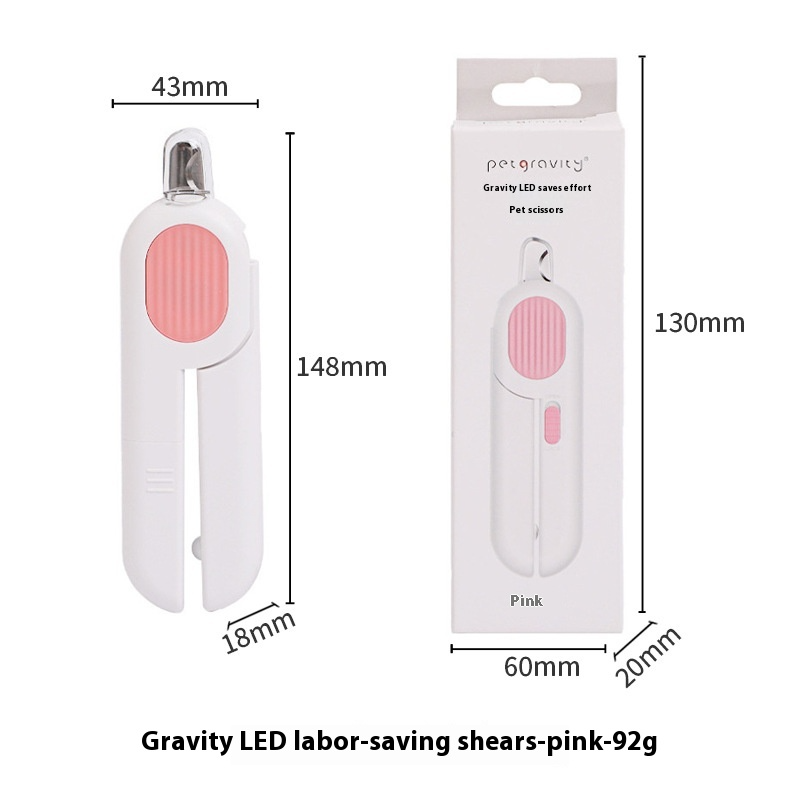 Professional Pet Nail Clippers with LED LightPet Nail Clippers