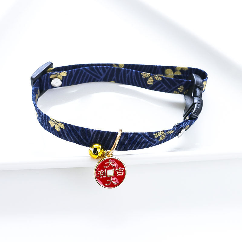Pet Collar with Bell for Cats and Dogs