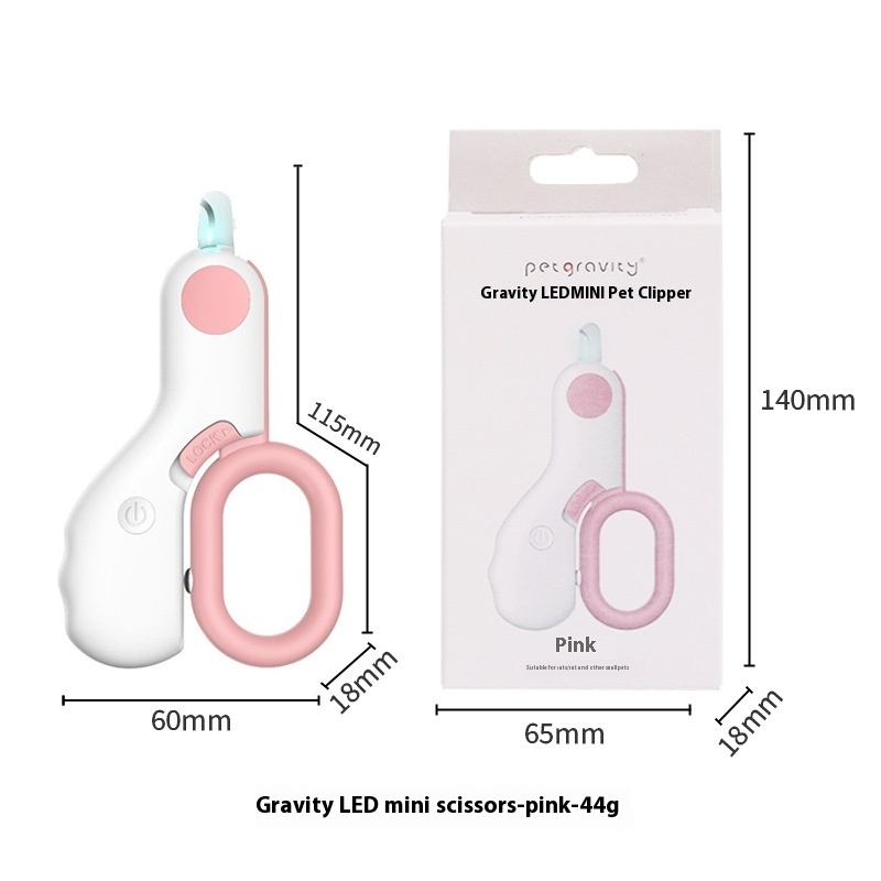 Professional Pet Nail Clippers with LED LightPet Nail Clippers