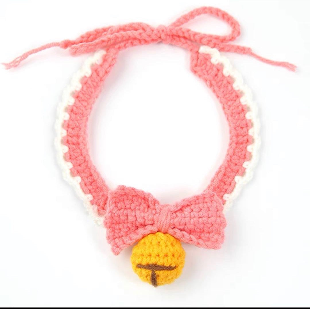 Knitted Collar Scarf for Cats and Dogs Accessories