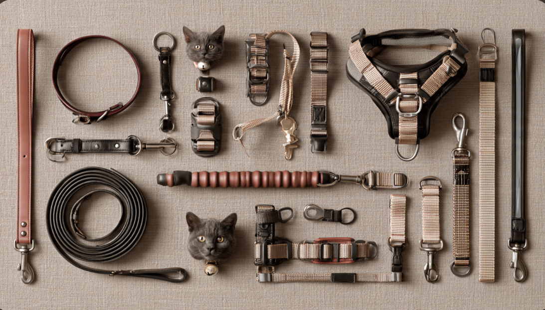 LEASHES, COLLARS & HARNESSES