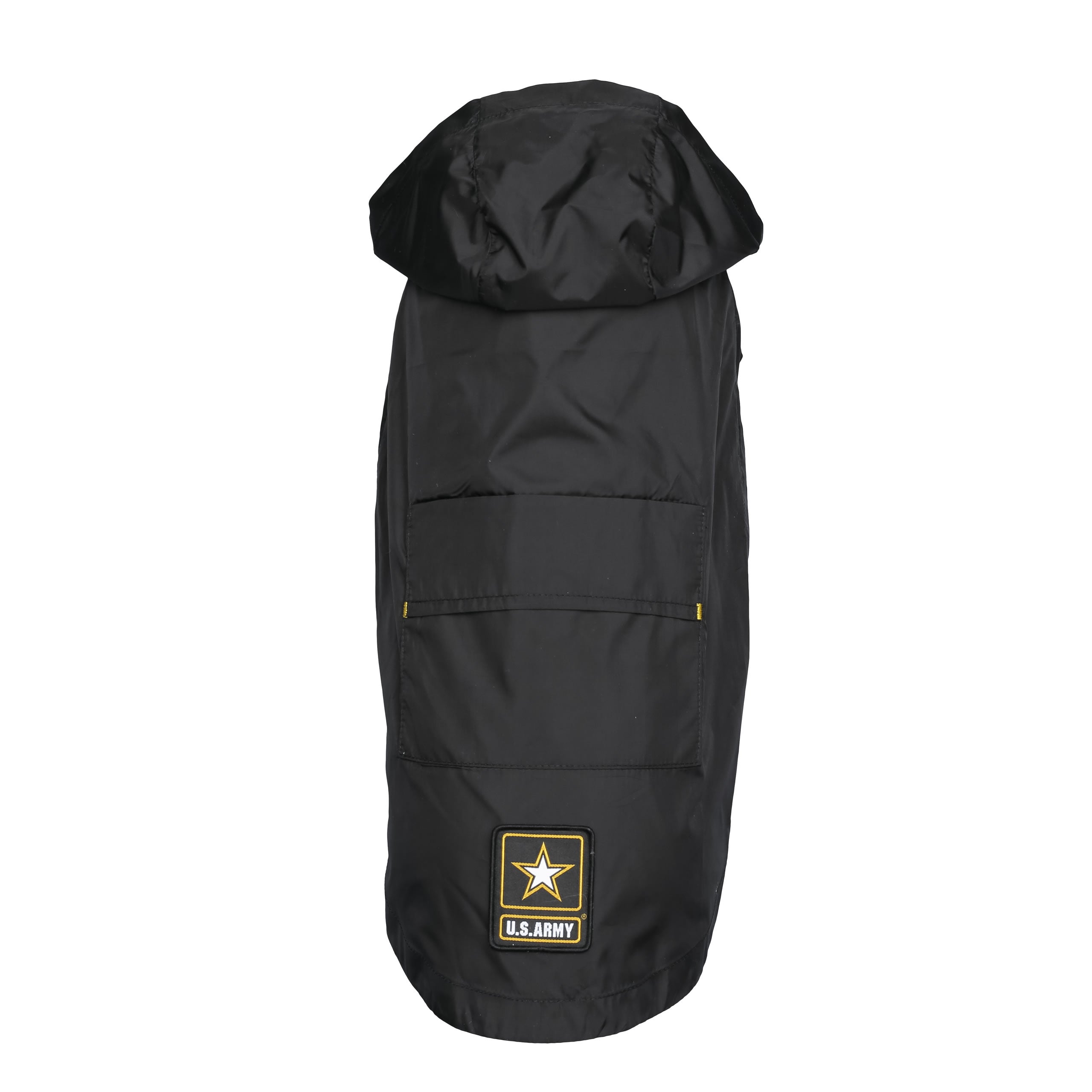 Black Packable Dog RaincoatPackable Dog Raincoat