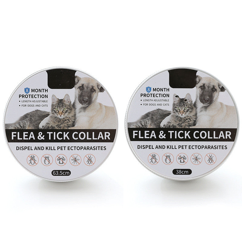 Insect-Repelling Silicone Pet Collar for Dogs/Cats