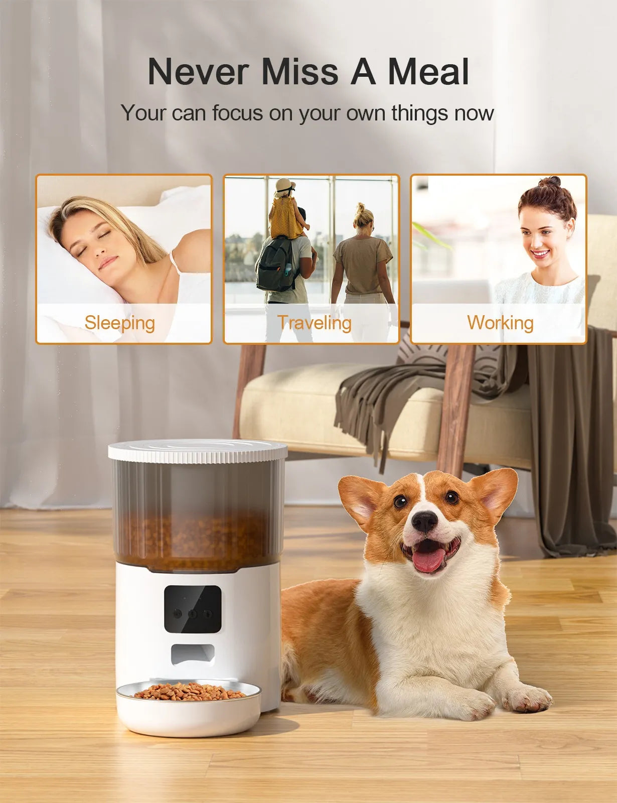 Cat Smart Dog Automatic Pet FeederCat Smart Dog