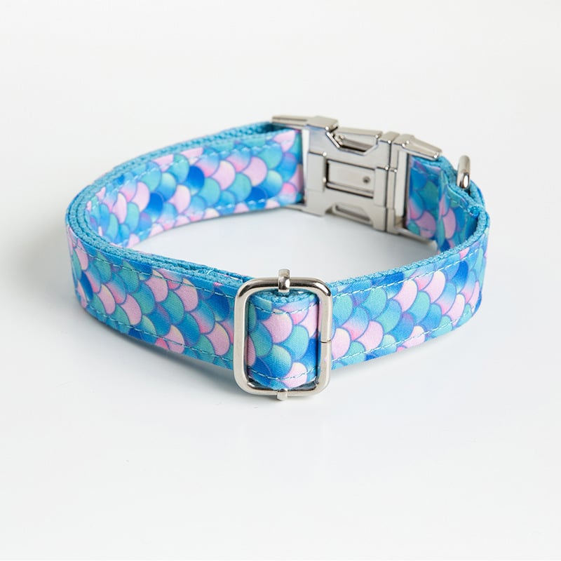 Mermaid Pet Collar for Dogs and Cats