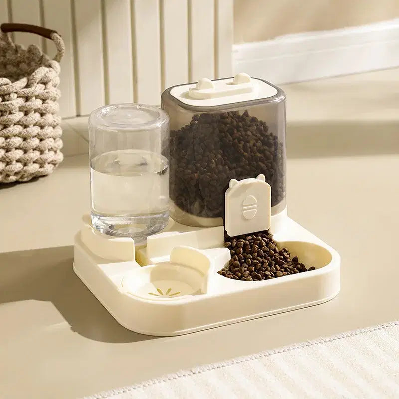 Automatic Pet Feeder with Water FountainAutomatic Pet Feeder