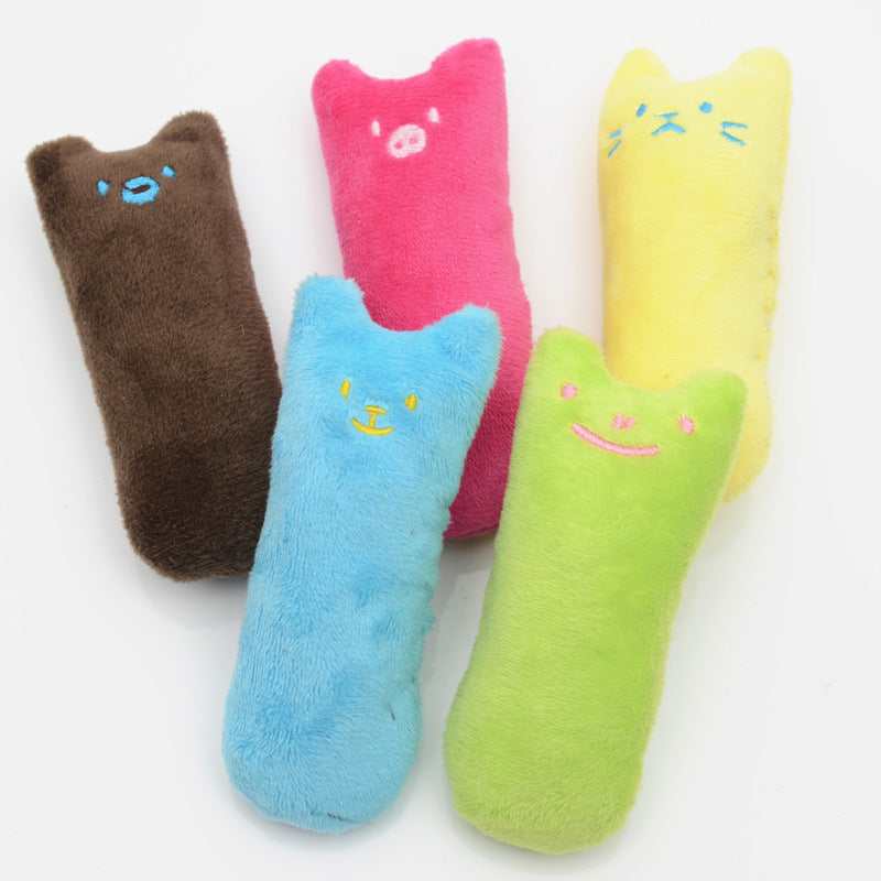 Cat Plush Chew Toy - Thumb Interactive Toy