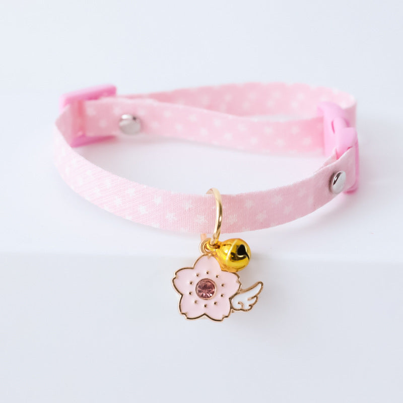 Pet Collar with Bell for Cats and Dogs