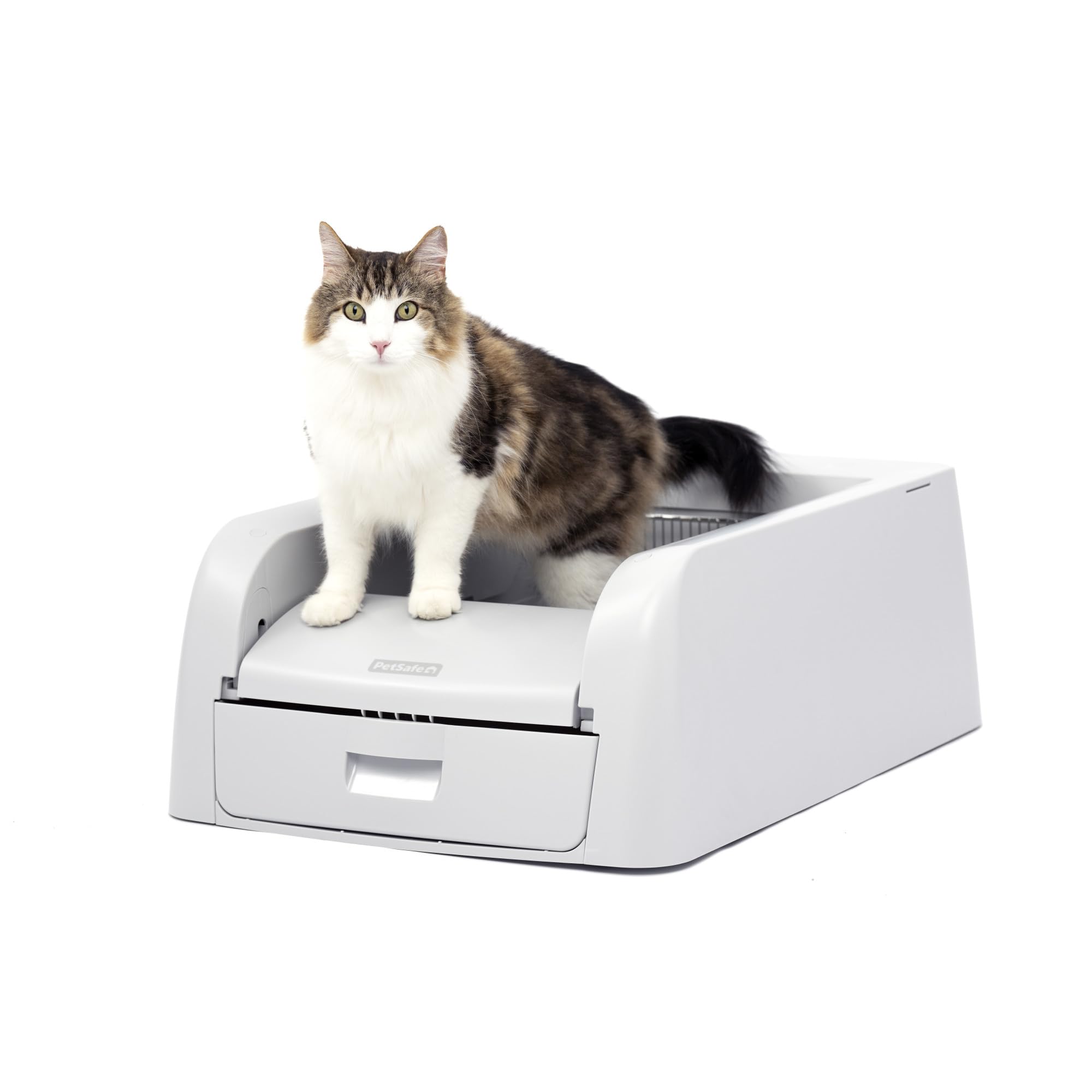 PetSafe ScoopFree Clumping Automatic Litter Box for Clumping Litter Self Cleaning Cat Litter Box for Single or Multiple Cats Effective Odor Control Easy Maintenance