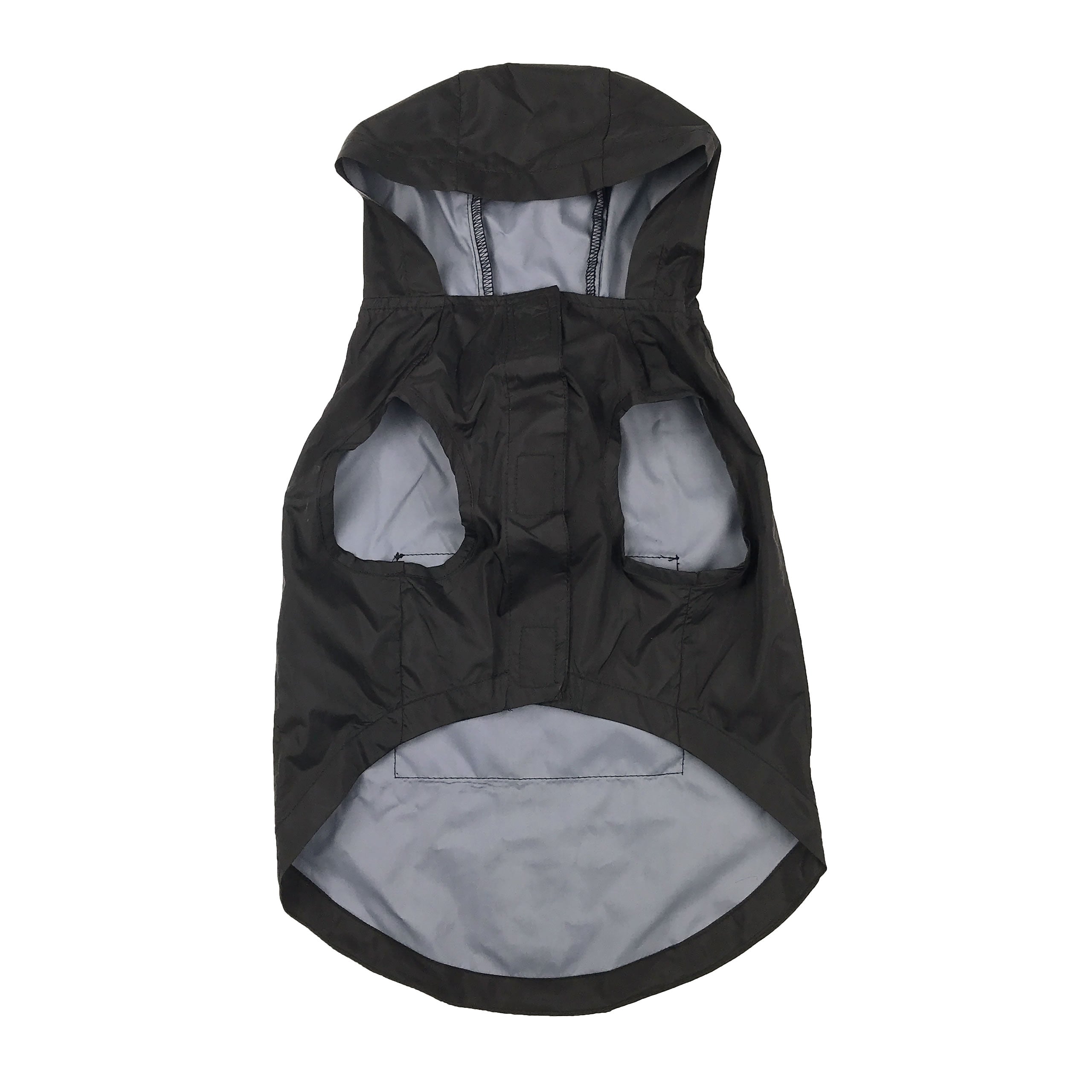 Black Packable Dog RaincoatPackable Dog Raincoat