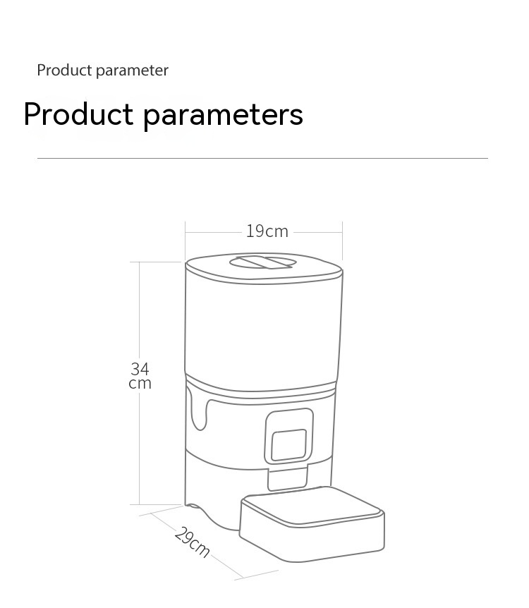 6L Automatic Pet FeederAutomatic Pet Feeder
